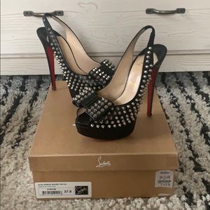 Christian Louboutin Clou Neoud Spikes 150 37.5